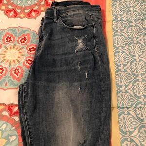Judy Blue relaxed boyfriend skinny, medium wash